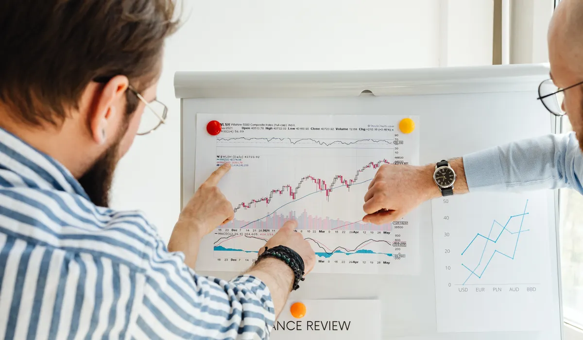 Analyse d’une courbe de progression des performances après optimisation d’un site